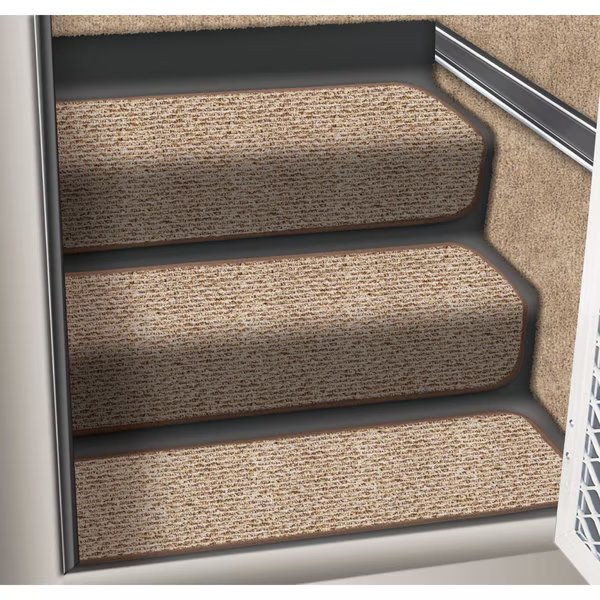 Prest-O-Fit 5-3088 Decorian Step Huggers RV Landing Step Rug - 10